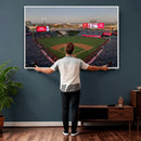 Los Angeles Angels Baseball Canvas Print - Anaheim Angel