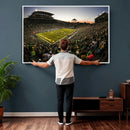 Oregon Stadium Canvas Wall Art - Captivating Game Day Scene