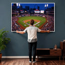 St. Louis Cardinals Baseball Team Print - Busch Stadium Wall