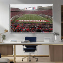 Wisconsin Badgers Team Print Canvas - Madison Camp Randall