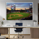 Citizens Bank Park Philadelphia Phillies Wall Art Canvas |