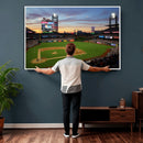 Citizens Bank Park Philadelphia Phillies Wall Art Canvas |