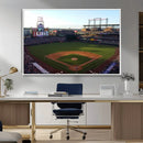 Colorado Rockies Coors Field Wall Art Canvas Print - MLB