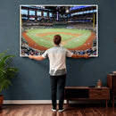Texas Rangers Baseball Team Print - Arlington Globe Life