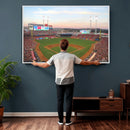 Cincinnati Reds Baseball Print Canvas- Cincinnati