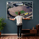 Michigan Wolverines Football Team Print - Ann Arbor Michigan