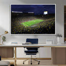 Michigan Wolverines Football Canvas Wall Decor, Football