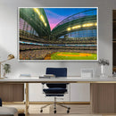 Milwaukee Brewers Baseball Team Print Canvas- American