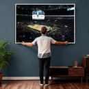 Milwaukee Bucks Basketball Print - Fiserv Forum Stadium Wall