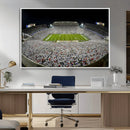 Beaver Stadium Night Game Triple Canvas Wall Art - Penn