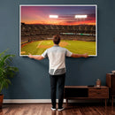 Oakland Athletics Baseball Team Print - Oakland Coliseum