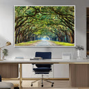 Wormsloe State Plantation Driveway Wall Art Canvas Print by MyGreatCanvas | Canvas Wall Art Prints | Photo Prints & Wall Decor