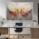 Golden Angel Wings Wall Art Canvas Print – Stunning Abstract by MyGreatCanvas | Canvas Wall Art Prints | Photo Prints & Wall Decor