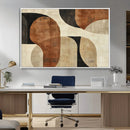 Wabi Sabi Abstract Wall Art Canvas Print | Large Minimalist