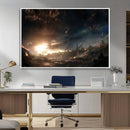 Avengers Planet Wall Art Canvas Print