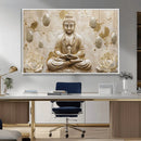 Serene Buddha Wall Art | Yoga Room Decor and Meditation Wall