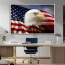American Flag Eagle Symbol Wall Art, American Flag Eagle by MyGreatCanvas | Canvas Wall Art Prints | Photo Prints & Wall Decor