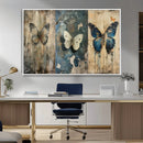 Butterfly Wall Art Trio | Vintage Butterfly Canvas Print | by MyGreatCanvas | Canvas Wall Art Prints | Photo Prints & Wall Decor