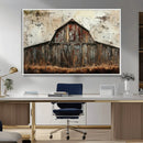 Rustic Barn Wall Art | Farmhouse Wall Decor Canvas Print |