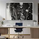 Winter Horse Snow Wall Art Canvas Print