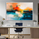 Colorful Abstract Wall Art | Bold Modern Canvas Print |
