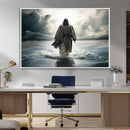Jesus Walking on Water Wall Art | Canvas Print | Ready to by MyGreatCanvas | Canvas Wall Art Prints | Photo Prints & Wall Decor