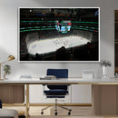 American Airlines Center Dallas Stars Wall Art Canvas Print