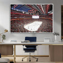 Barton Malow Little Caesars Arena Detroit Wall Art Canvas