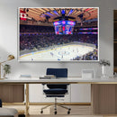 Madison New York Rangers Hockey Stadium Wall Art Canvas