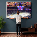 Madison New York Rangers Hockey Stadium Wall Art Canvas
