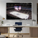 Rogers Place Edmonton Oilers Ice Hockey Stadium Wall Art,