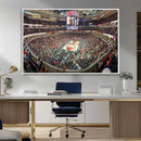 United Center Chicago Bulls Stadium Wall Art Canvas Print