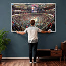 United Center Chicago Bulls Stadium Wall Art Canvas Print