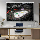 Vaudoise Lausanne Ice Hockey Arena Stadium Wall Art Canvas,