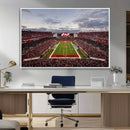 Florida Tampa Raymond James Stadium Wall Art Canvas Print -