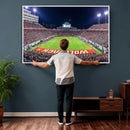NC State Wolfpack Canvas Print - Raleigh Carter-Finley