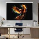 Fiery Phoenix Canvas Print | Ready to Hang Wall Art | Bold by MyGreatCanvas | Canvas Wall Art Prints | Photo Prints & Wall Decor