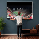 Houston Cougars Football Team Print - Houston TDECU Stadium