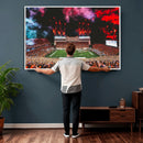 Virginia Tech Hokies Football Team Print - Blacksburg Lane