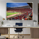 Wisconsin Badgers Football Team Print - Madison Camp Randall by MyGreatCanvas | Canvas Wall Art Prints | Photo Prints & Wall Decor