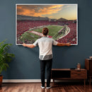 Camp Randall Stadium Wisconsin Badgers Large Wall Art Canvas