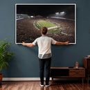 Wisconsin Badgers Football Team Print - Madison Camp Randall