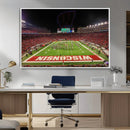 Wisconsin Badgers Football Team Print Canvas- Madison Camp