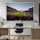 Pittsburgh Panthers Football Team Print - Pittsburgh by MyGreatCanvas | Canvas Wall Art Prints | Photo Prints & Wall Decor