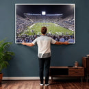 Brigham Young University Cougars Football Print Canvas -