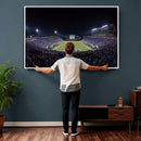 Duke University Blue Devils Football Team Print - Durham