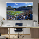 University of North Carolina Tar Heels Team Canvas Print -