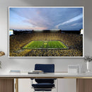 Michigan Stadium Wall Art Canvas Print, Vibrant Game Day by MyGreatCanvas | Canvas Wall Art Prints | Photo Prints & Wall Decor