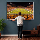 ASU Sun Devils Football Team Print - Phoenix Mountain