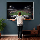 Cincinnati Bearcats Football Team Print - Nippert Stadium